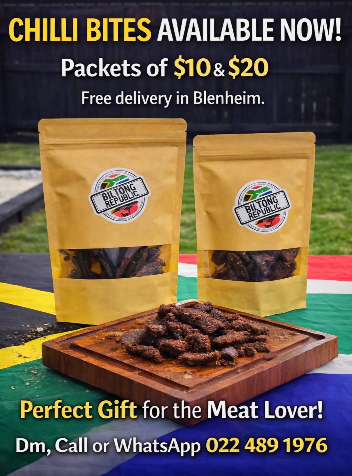 Biltong Chilli Bites 230g