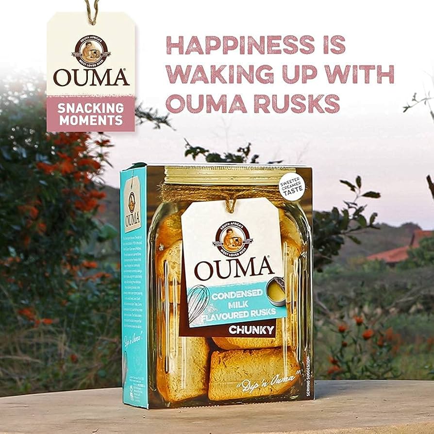 Rusks - Ouma Condensed Milk Flavoured Rusks 500g
