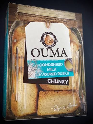 Rusks - Ouma Condensed Milk Flavoured Rusks 500g