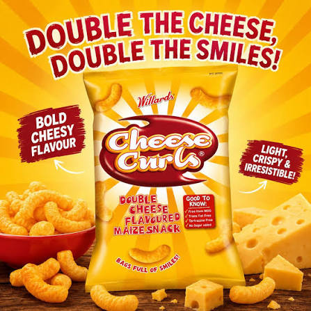 Chips - Cheese Curls 150g